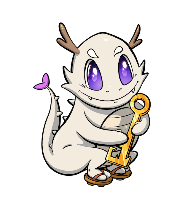 열쇠를 든 드래곤